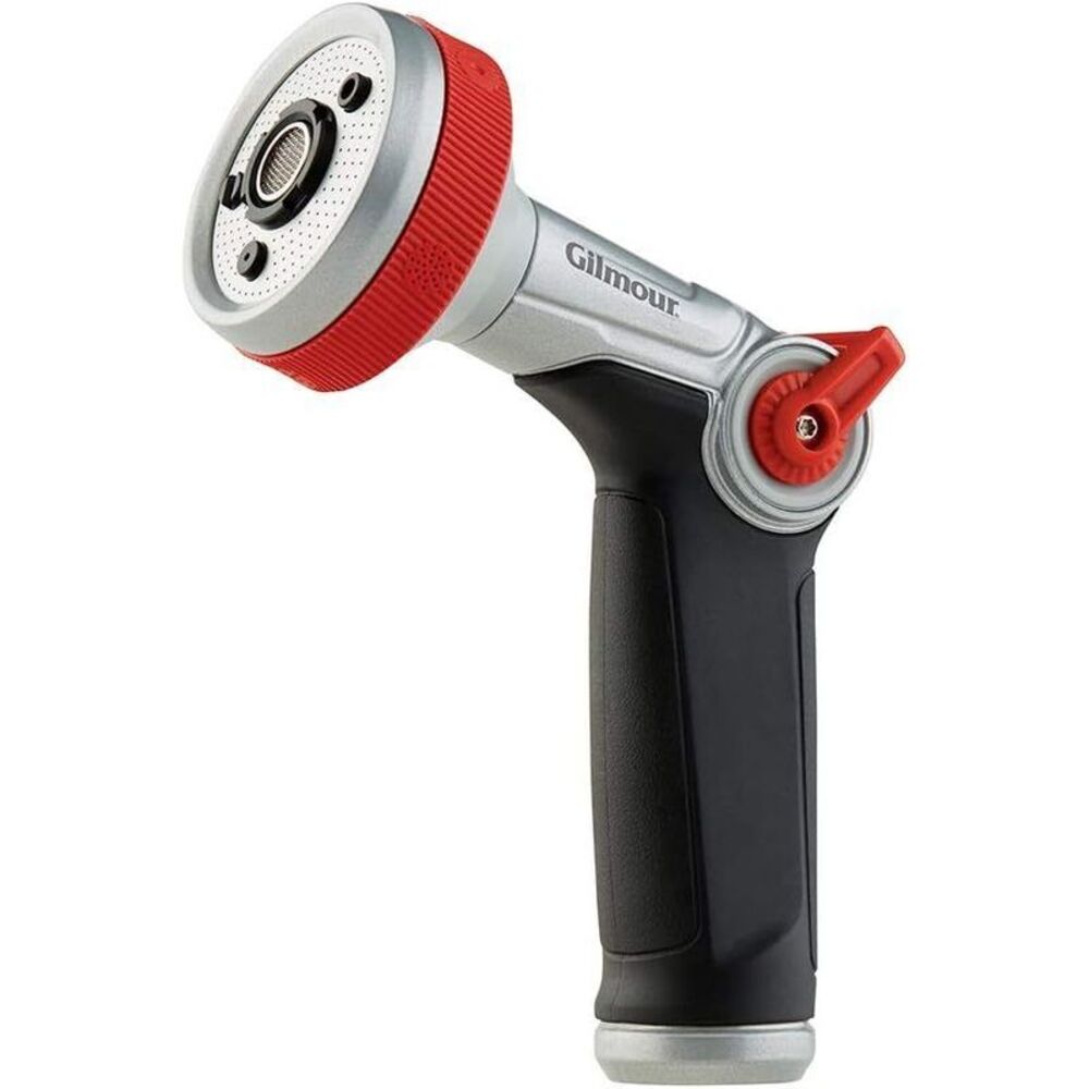 Gilmour 5 Pattern Adjustable Multi-Pattern Metal Watering Hose Nozzle